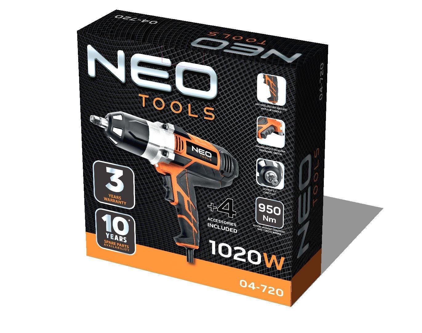NEO TOOLS 04-720 Llave de impacto - Imagen 3