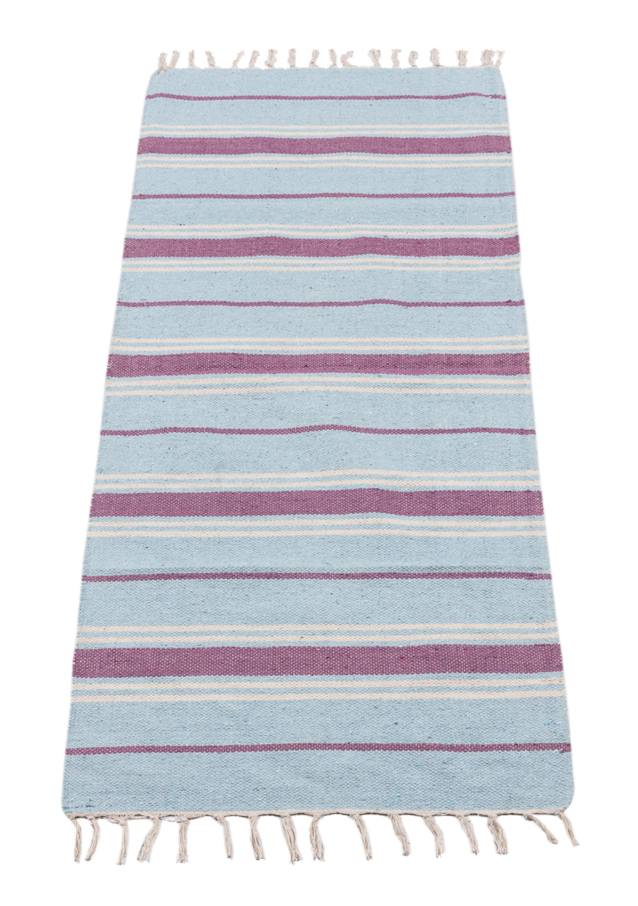 (Można prać w pralce w 30°) Kilim Oryginalny Autentyczny Ręcznie Robiony 140x57 CM