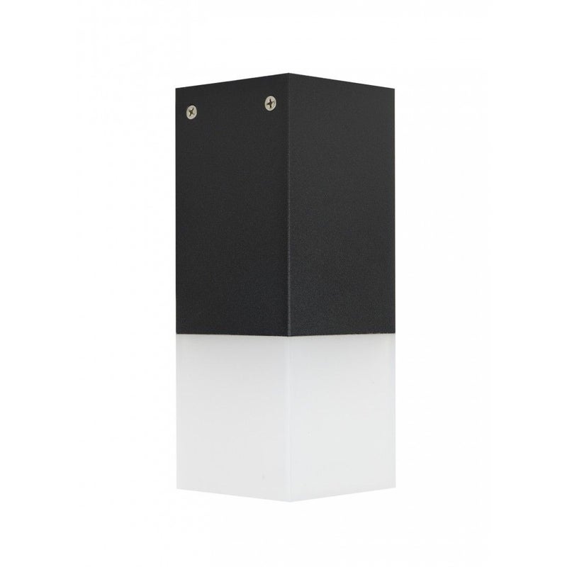 Lampa sufitowa zewnętrzna Cube czarna 1xE27x20W wym: 20,5 x 8 x 8 cm aluminium SU-MA