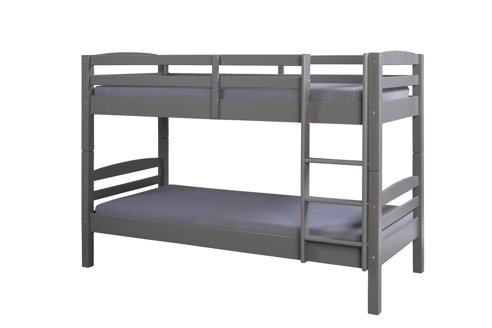 Lit superposé Inter Link en pin teinté gris 90x200 - 6