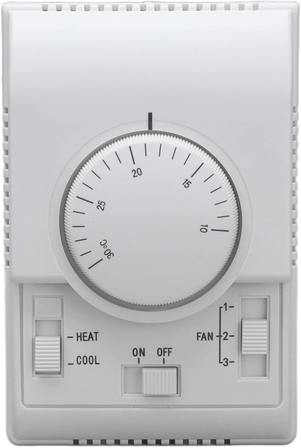 Termostat klimatyzacji centralnej, mechaniczny przełącznik sterujący, klimatyzator 110-220V, sterowanie mechaniczne, 14 x 10 x 5 cm
