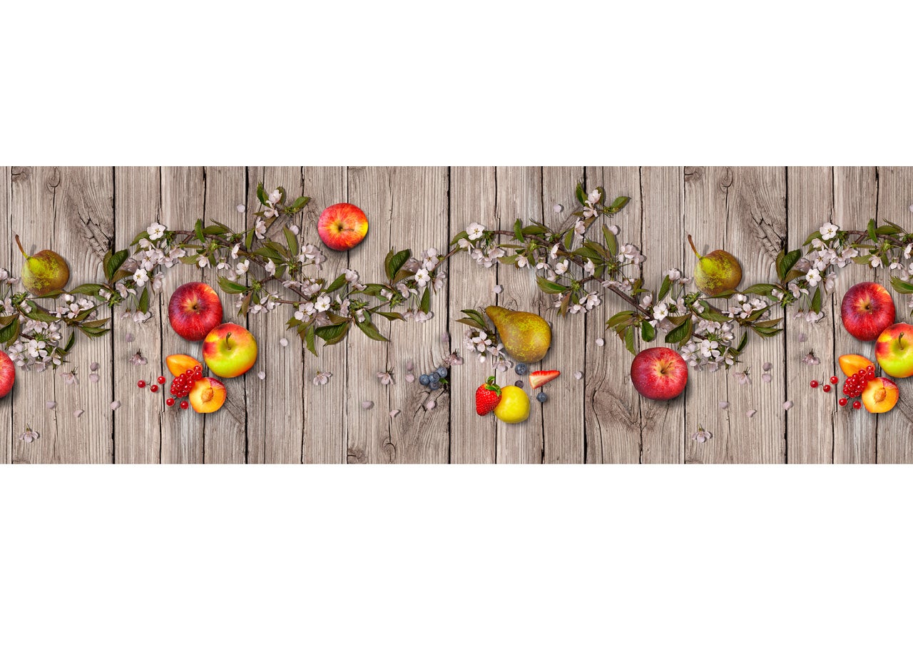 BIANCHERIAWEB Tappeto Passatoia Cucina Antiscivolo Stampa Digitale Dis. Listelli Legno 50x140 Legno
