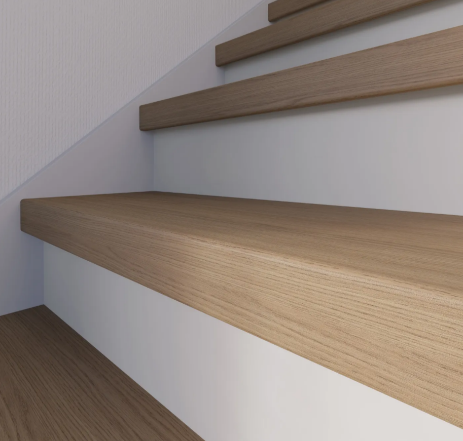 Pedata scala Bianco 130 x 20 cm - Al Pezzo - 2