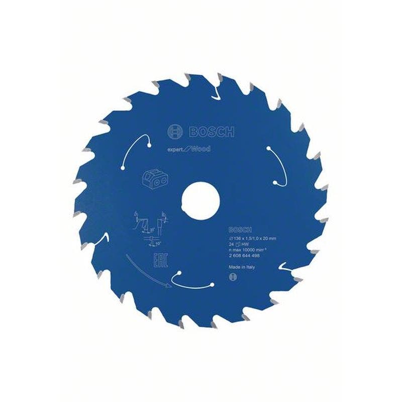 Tarcza do piły BOSCH Expert 136 mm 24 zęby węglik MicroteQ