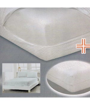 Sweetnight - Fodera integrale per materasso 180 x 200 cm, coprimaterasso impermeabile e micro traspirante, lavabile a 90 °C