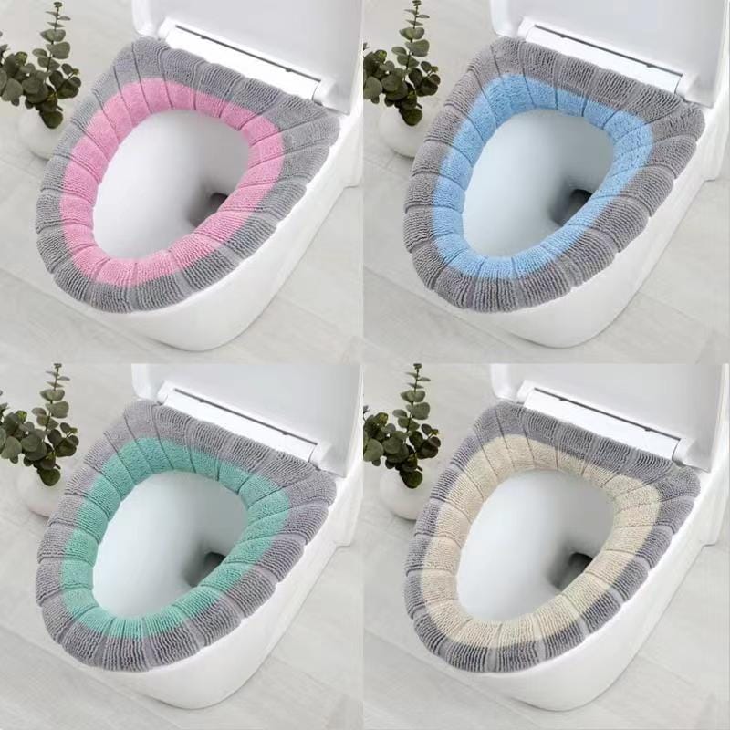 Abattant WC épais pièces, fermeture Velcro, réutilisable, doux