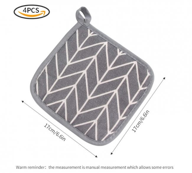 Set di 2 presine da forno in silicone, resistenti al calore, mini presine da forno spesse, antiscottatura, per cucinare al forno (grigio) | Leroy Merlin Set di 2 presine da forno in silicone, resistenti al calore, mini presine da forno spesse, antiscottatura, per cucinare al forno (grigio) | Leroy Merlin