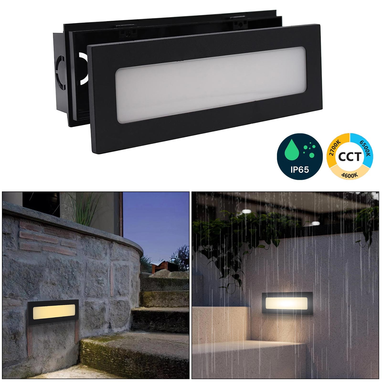 Segnapasso LED Da Incasso Per Esterni 3W IP65 - Foto 3