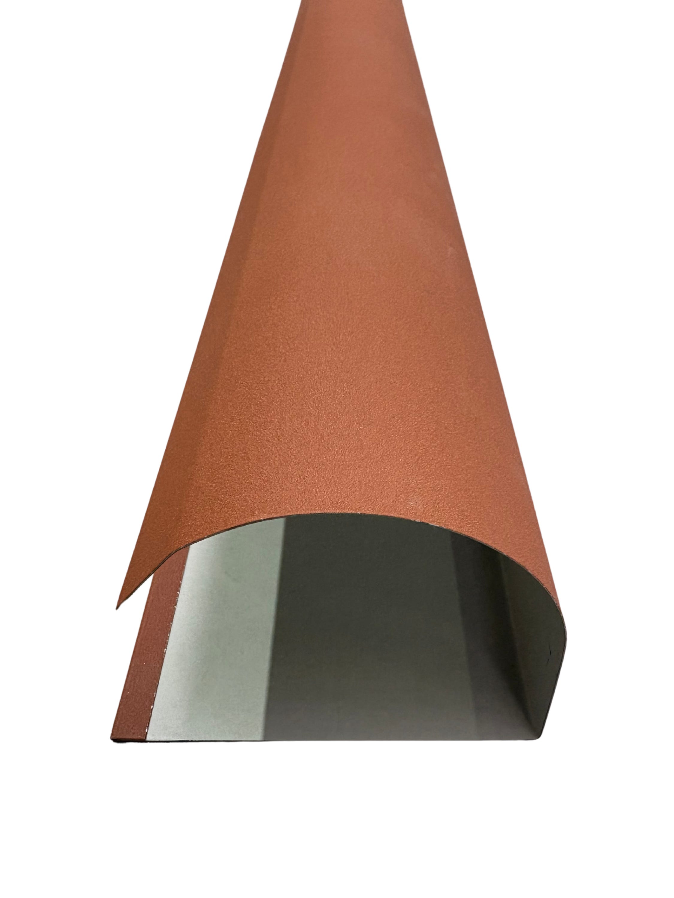 Remate Lateral PANELES EBRO para Panel Sandwich Teja color Rojo Ral8004 ...