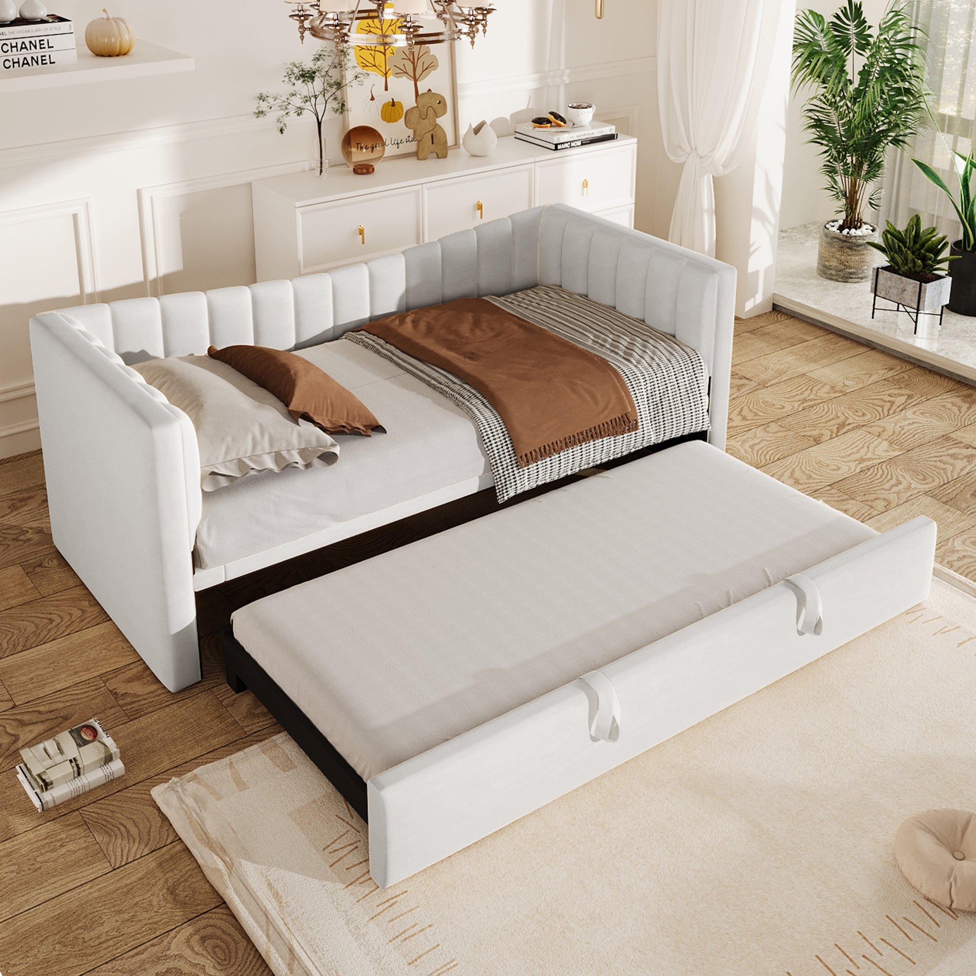 Letto Daybett 90x200 cm (180x200 cm) con Letto Estraibile, Divano