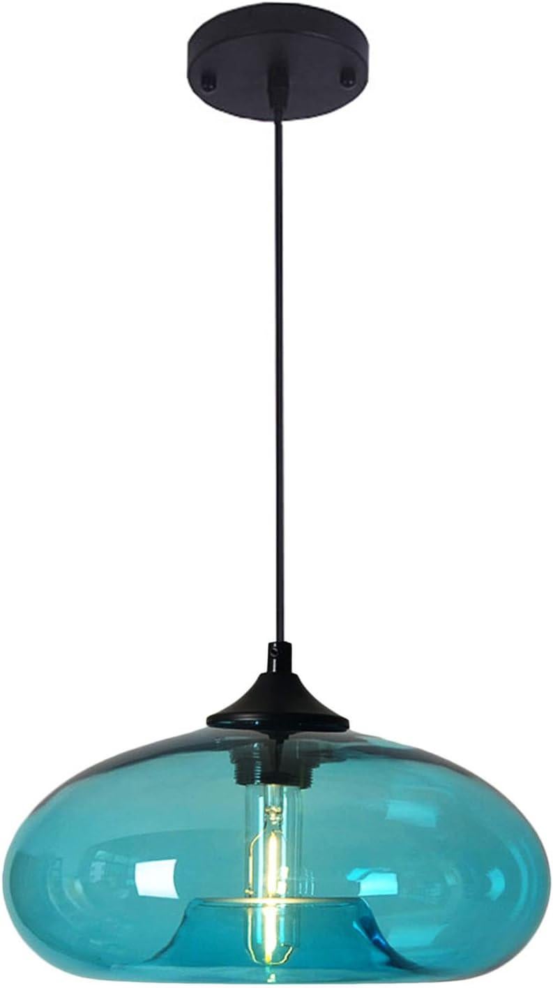Lampada A Sospensione Chrasy E27 In Metallo – Design Industriale Nordico, Colore Verde, 60W Max