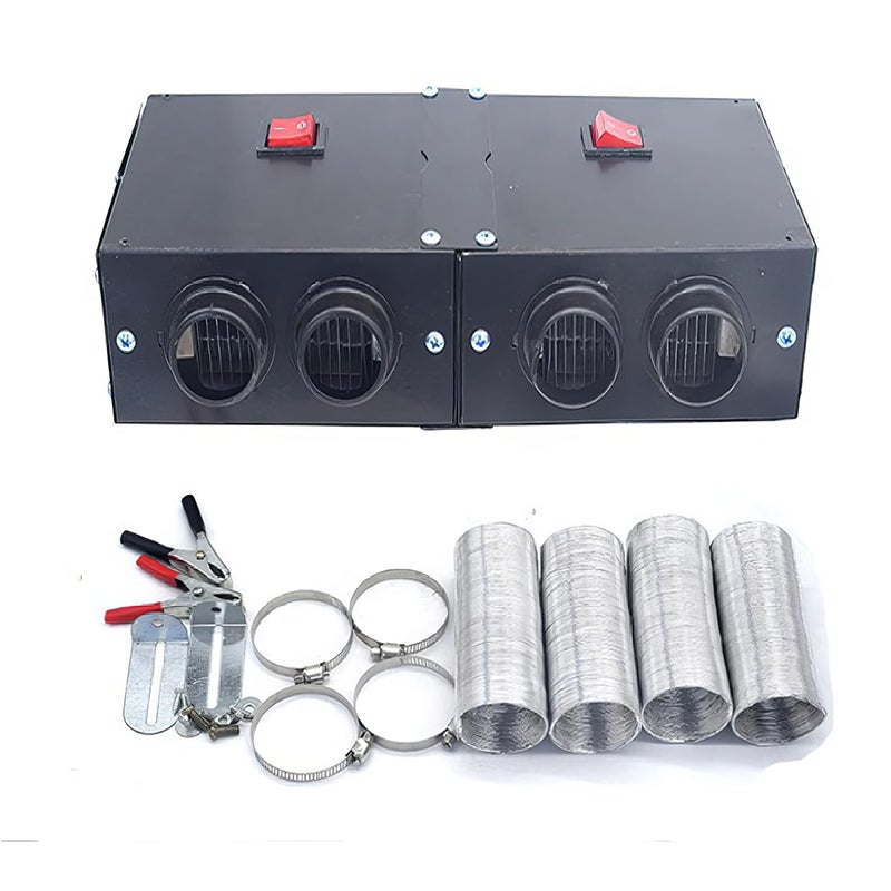 Zestaw do ogrzewania samochodu, szybki wentylator nagrzewający, wydajny odmrażacz przedniej szyby, odmrażacz zimowy 12 V 500 W