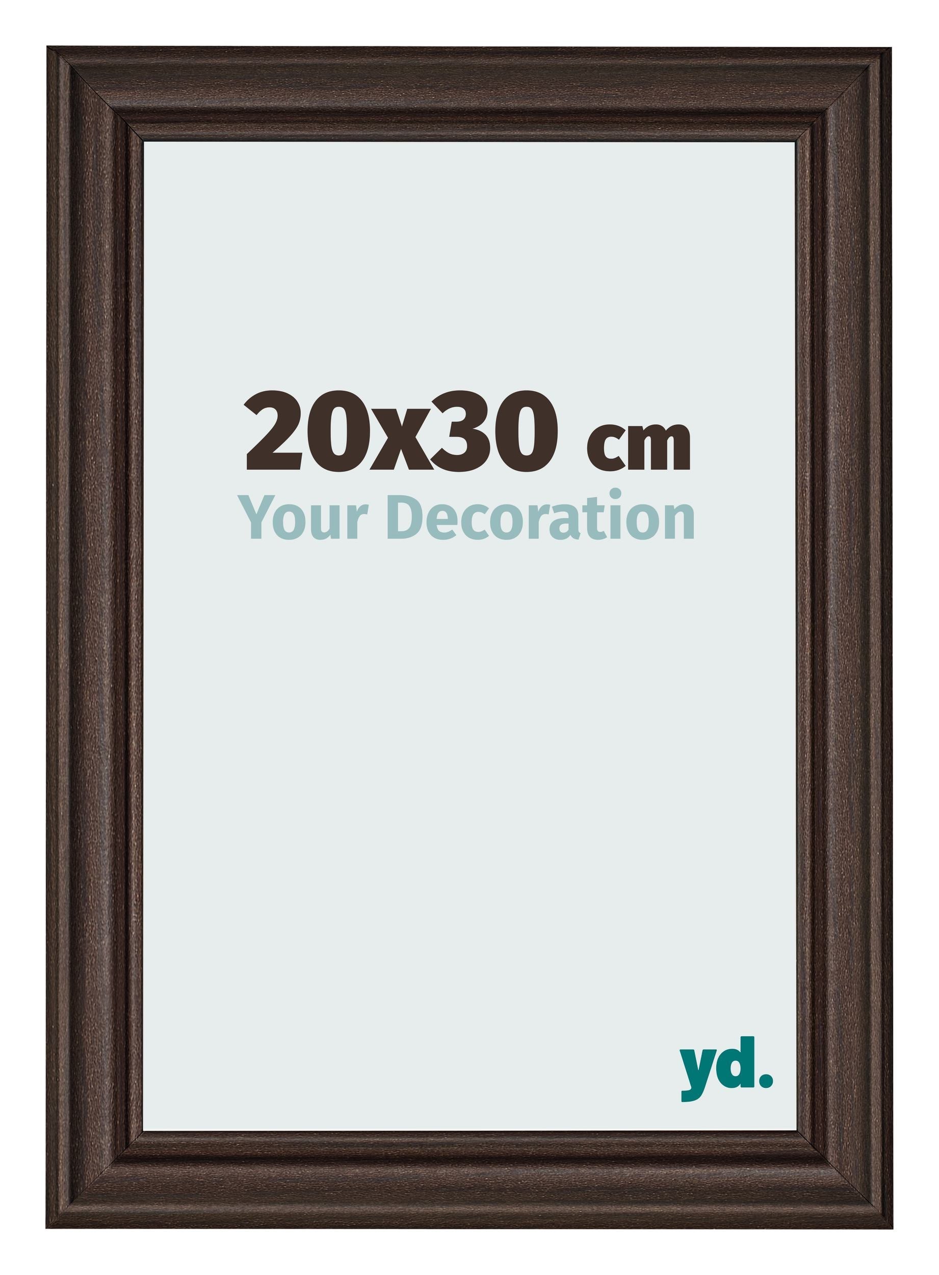 yd-cadre-photo-20x30-cm-chene-fonce-mdf-lazio-leroy-merlin