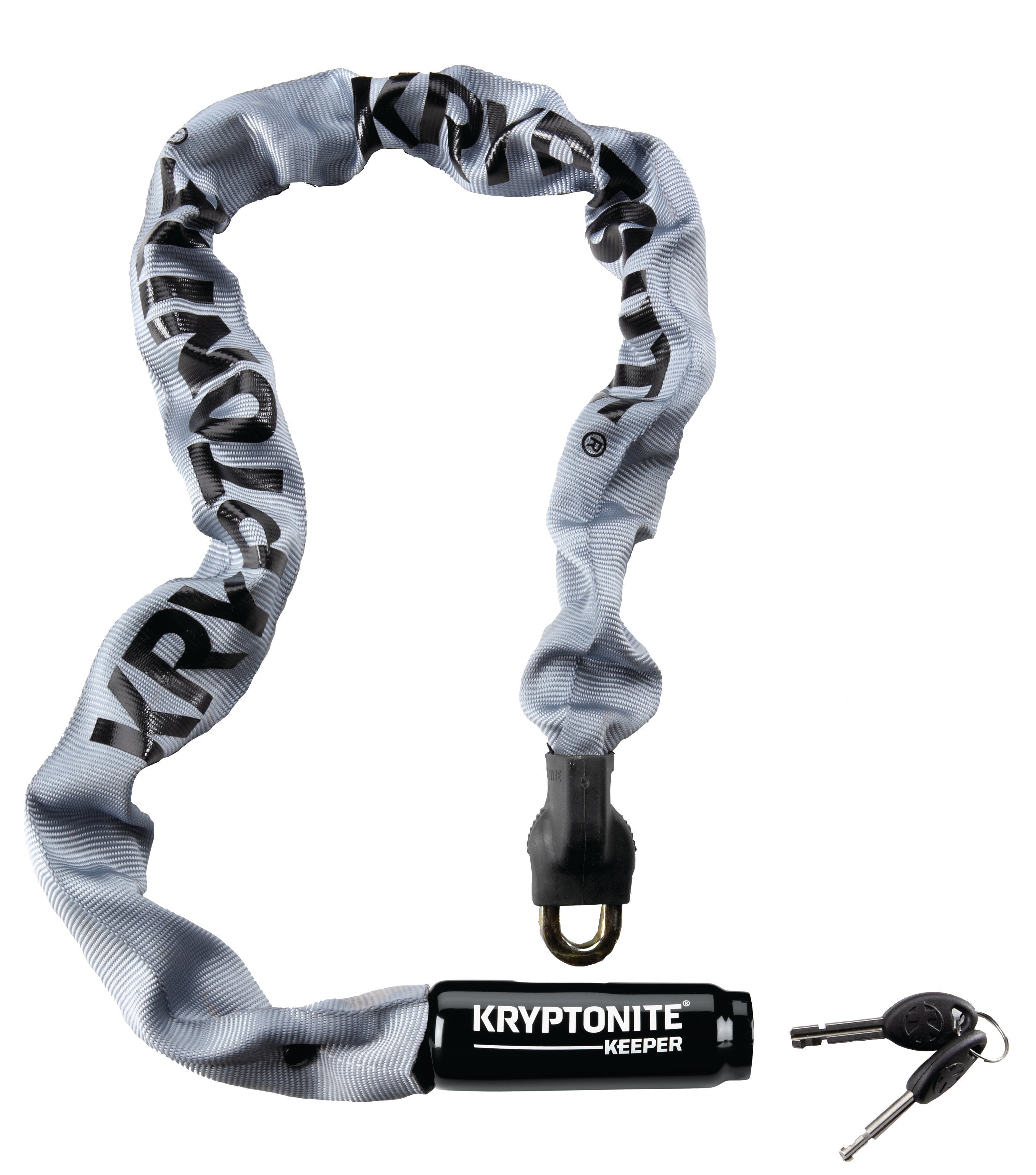 Candado de cadena kryptonite keeper 785 gris
