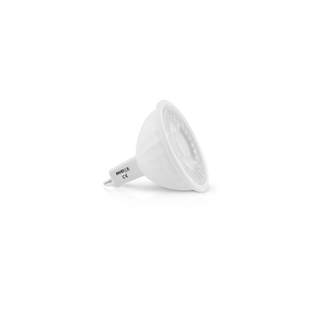 Lot De 6 Spots LED MR16 6W GU5.3 3000K Blanc Chaud - Angle Large 100° - Équivalent 50W Halogène