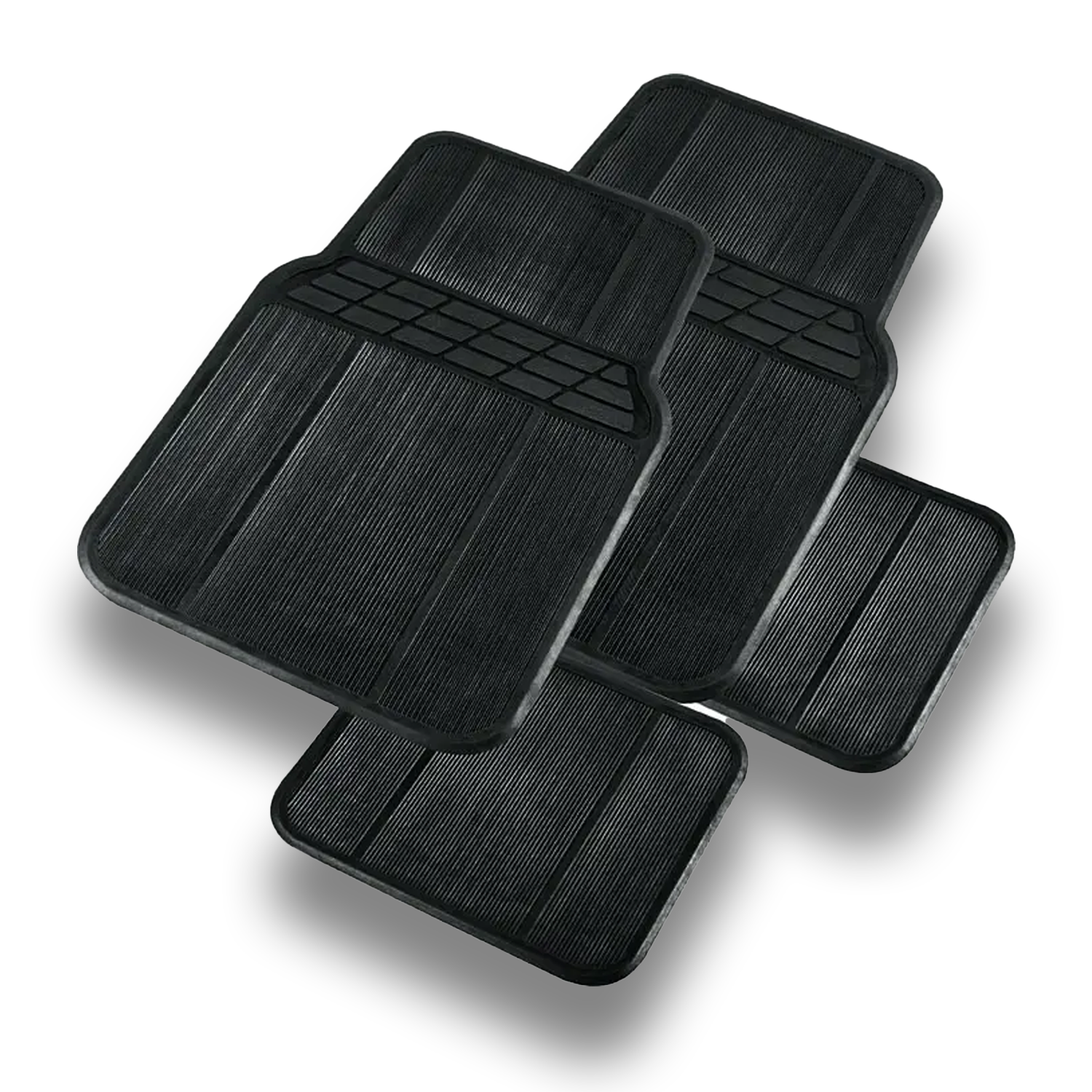 Tappetini Auto In PVC | Set 4 Pezzi | Impermeabili E Ritagliabili | Per Sabbia, Fango | Facili Da Pulire - Foto 11