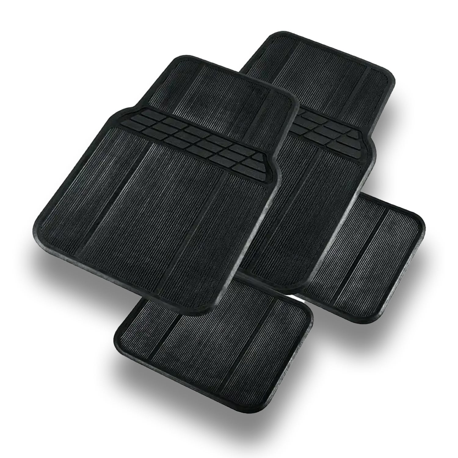 Tappetini Auto In PVC | Set 4 Pezzi | Impermeabili E Ritagliabili | Per Sabbia, Fango | Facili Da Pulire - Foto 11