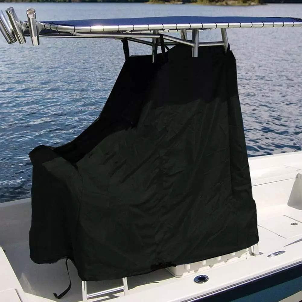 Housse de protection pour console centrale de bateau, tissu Oxford 210D enduit d'argent, 112 x 76 x 102 cm, imperméable, anti-poussière, anti-violet - 5