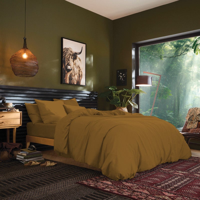 Drap housse 200 x 200 cm bonnet 30 cm 