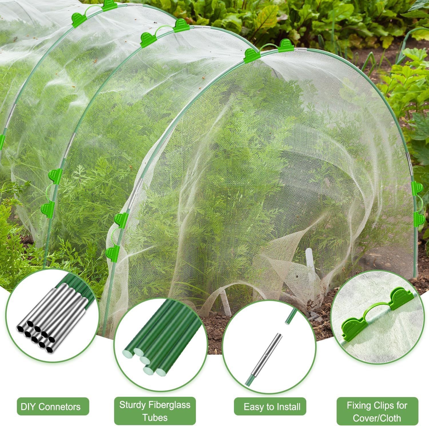 Copri Parabrezza Magnetico Per Neve E Ghiaccio - WEVOL, 4 Strati, Riflettente | Protezione Auto Invernale - Foto 13