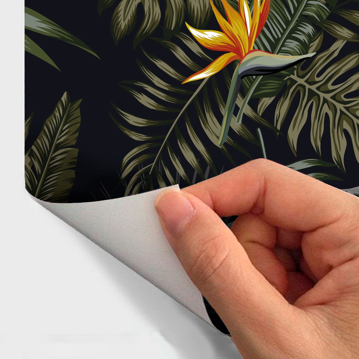 Adesivo carta da parati tropicale Cuiaba - Sticker adesivo - adesivi murali - 40x40cm - 4
