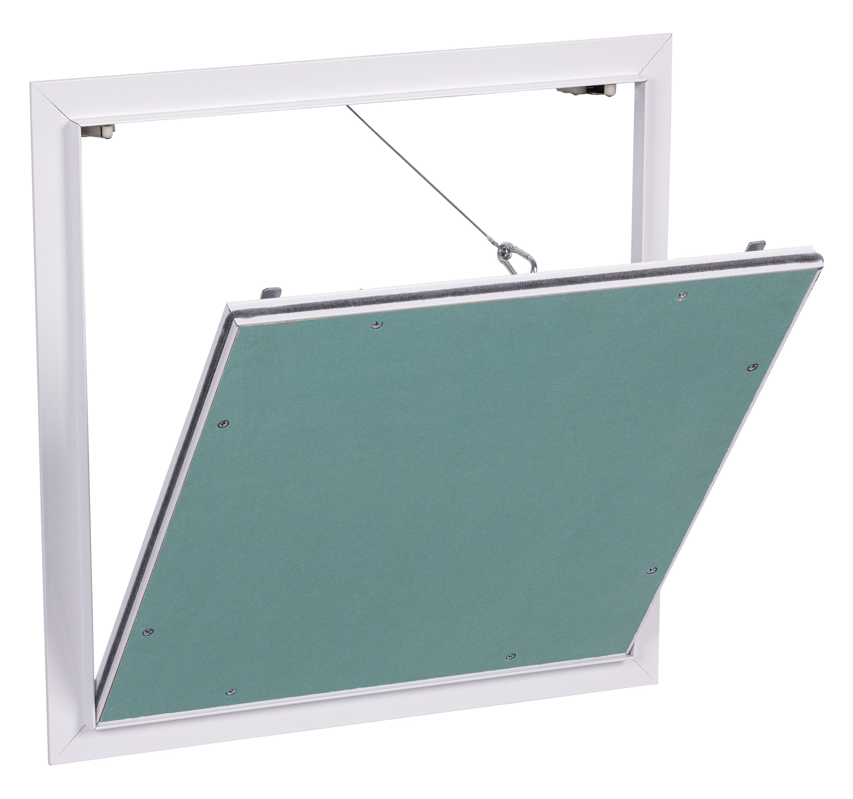 Trappe de visite hydrofuge à carreler 400x400 mm en aluminium, avec système d'ouverture/fermeture par simple pression NOYON & THIEBAULT - 4