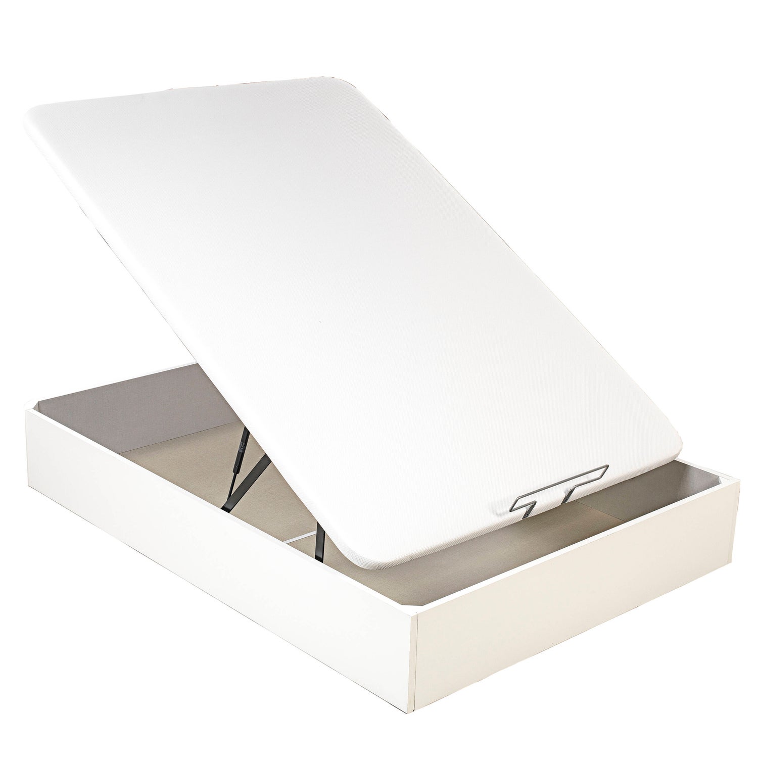 Sommier com arrumação 32cm - 140x190 | ENVIO, MONTAGEM E REMOÇÃO DO ANTIGO INCLUÍDOS | WHAT THE SLEEP | Branco - 3