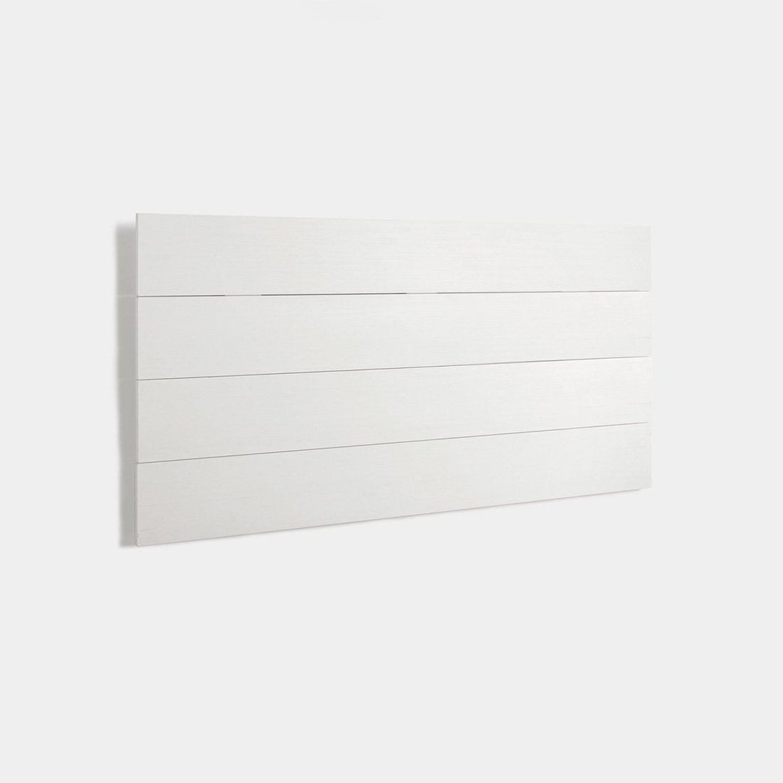 Cabecero doble efecto madera blanco 162x80 cm - 2