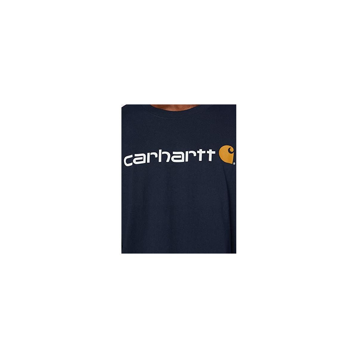 Tee-Shirt Core Logo manches longues 104107 Marine - Carhartt - Taille XS - 2