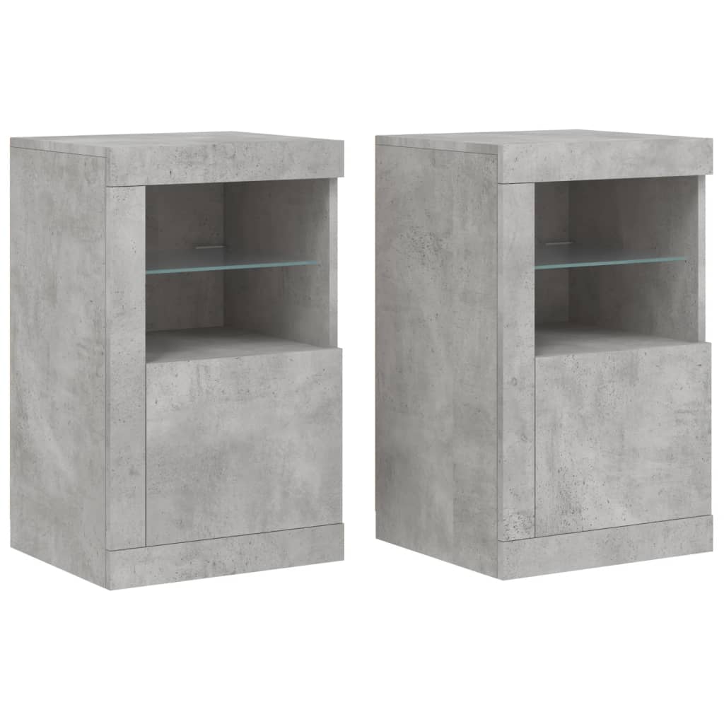 Armoire Murale 2 étagères Gris Béton VidaXL - Rangement Pratique Pour La Cuisine Ou Le Salon, 60x31x60 Cm