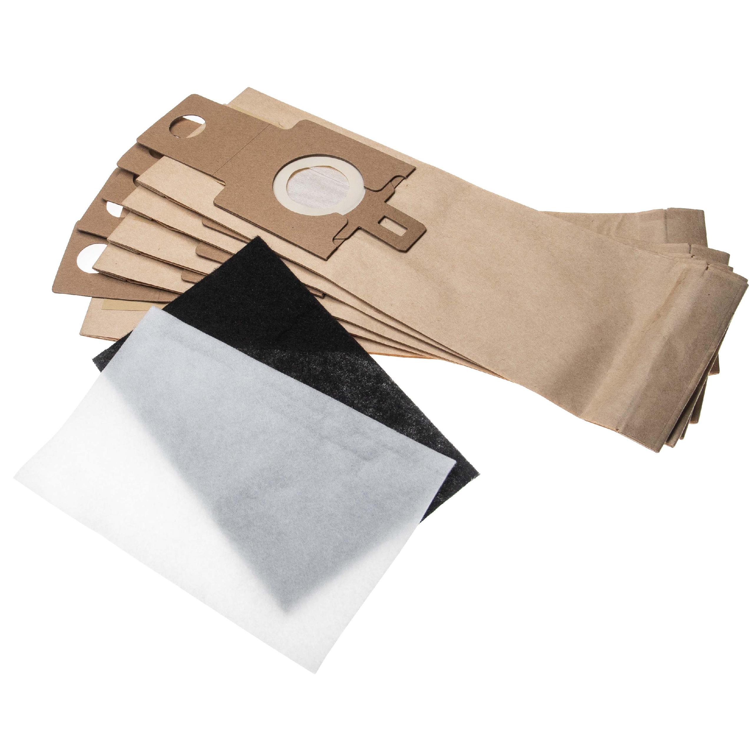 vhbw Lot de sacs (papier) + filtre avec 12 pièces compatible avec Hoover Pure Power U 3133, Pure Power U 3134, Pure Power U 3132 aspirateur - 2