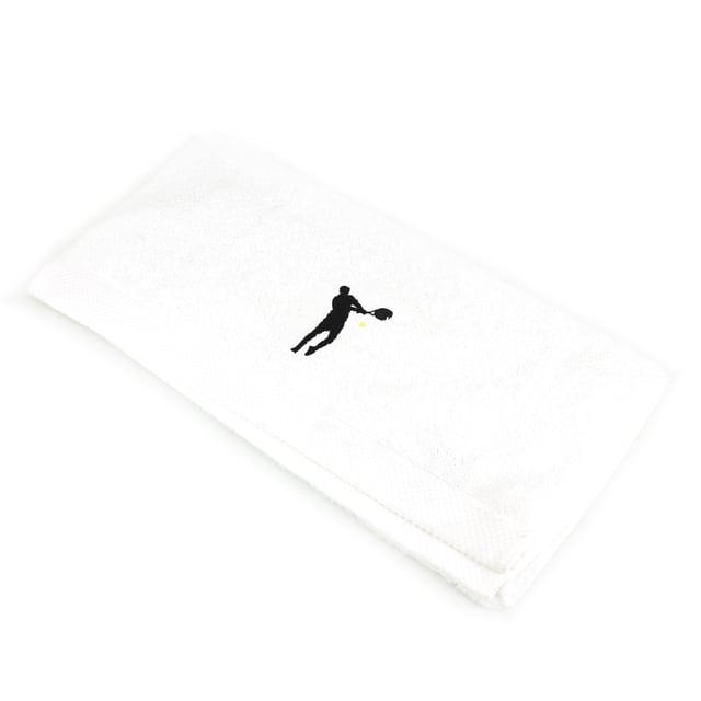 Serviette de toilette 50x100 cm coton 550 g/m2 PURE TENNIS Blanc