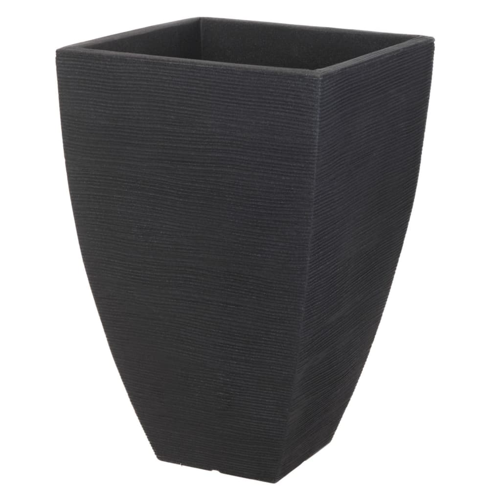 Vaso da fiori DonKwiat 18 cm x 18 x 21,5 cm, plastica nera
