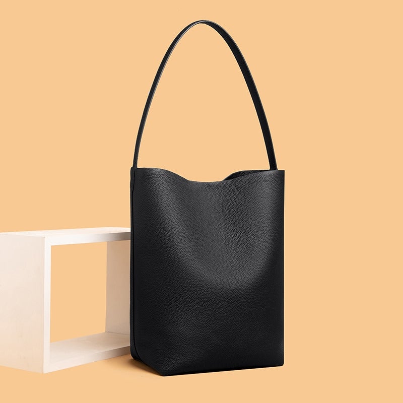 Borsa A Tracolla In Neoprene Intrecciato A Mano - Secchiello Con Portafoglio Incluso, Donna