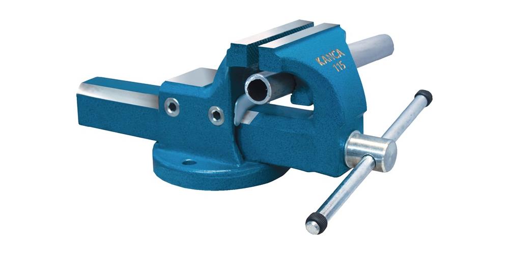 KANCA Imadło równoległe Fortissimo Fix szerokość szczęk 125 mm rozpiętość mocowania 160 mm - 60205020125