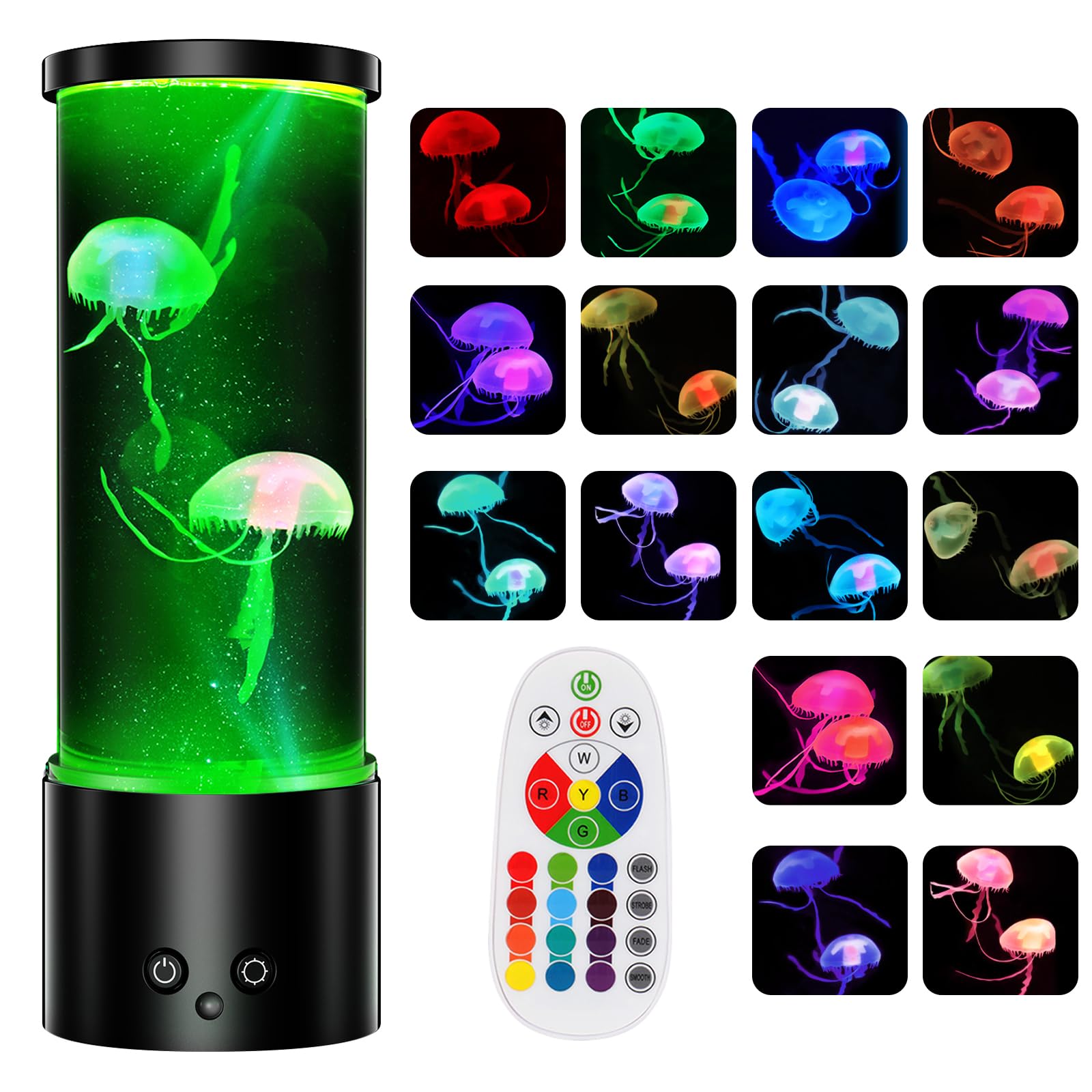 Porte-clés En Peluche Méduse Lumineux - Pendentif Mignon Pour Sac à Dos, Sac à Main - Cadeau Femme (environ 8 Cm)