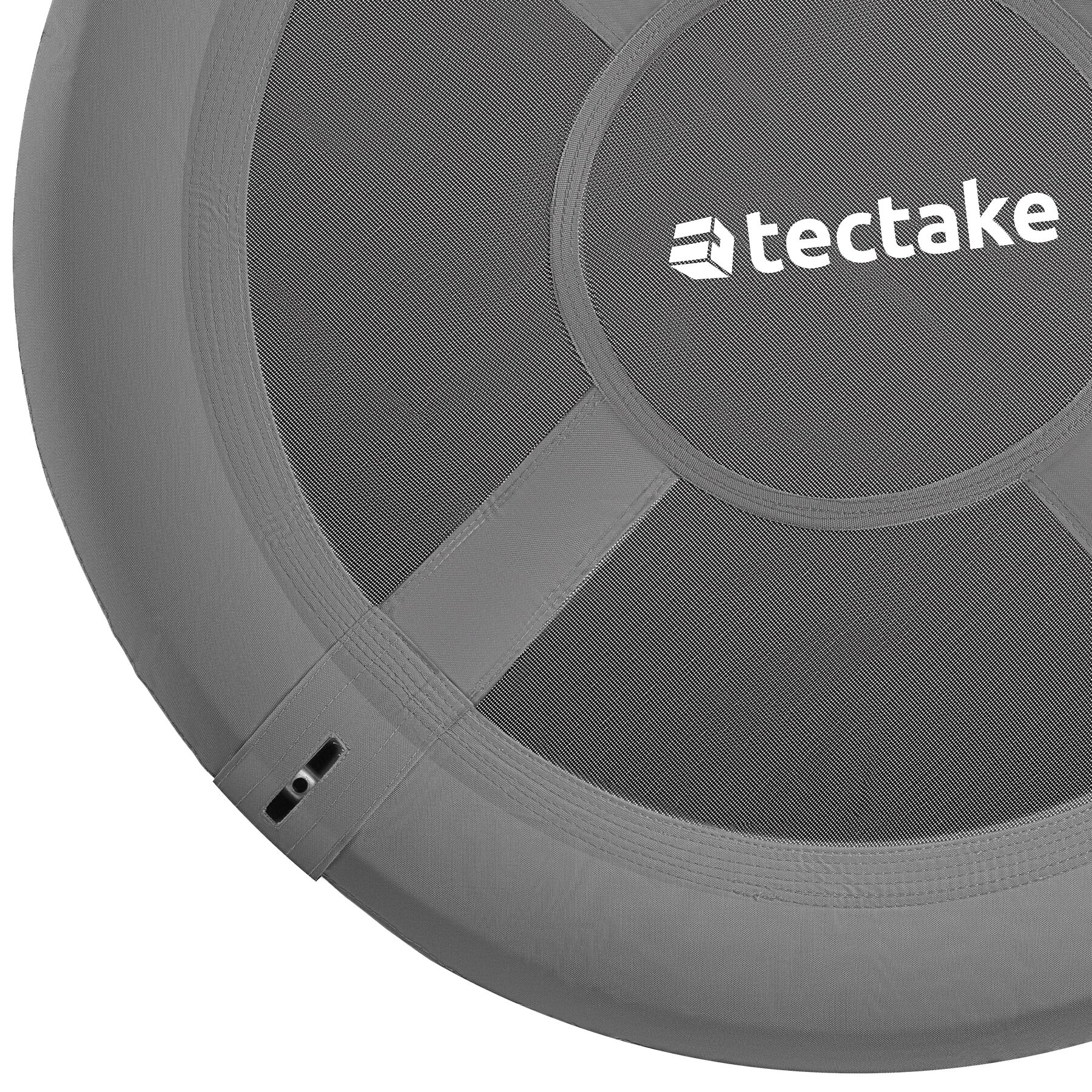 Balançoire pour intérieur et extérieur réglable en hauteur avec une capacité de 120 kg 120 cm de diamètre TECTAKE - 6