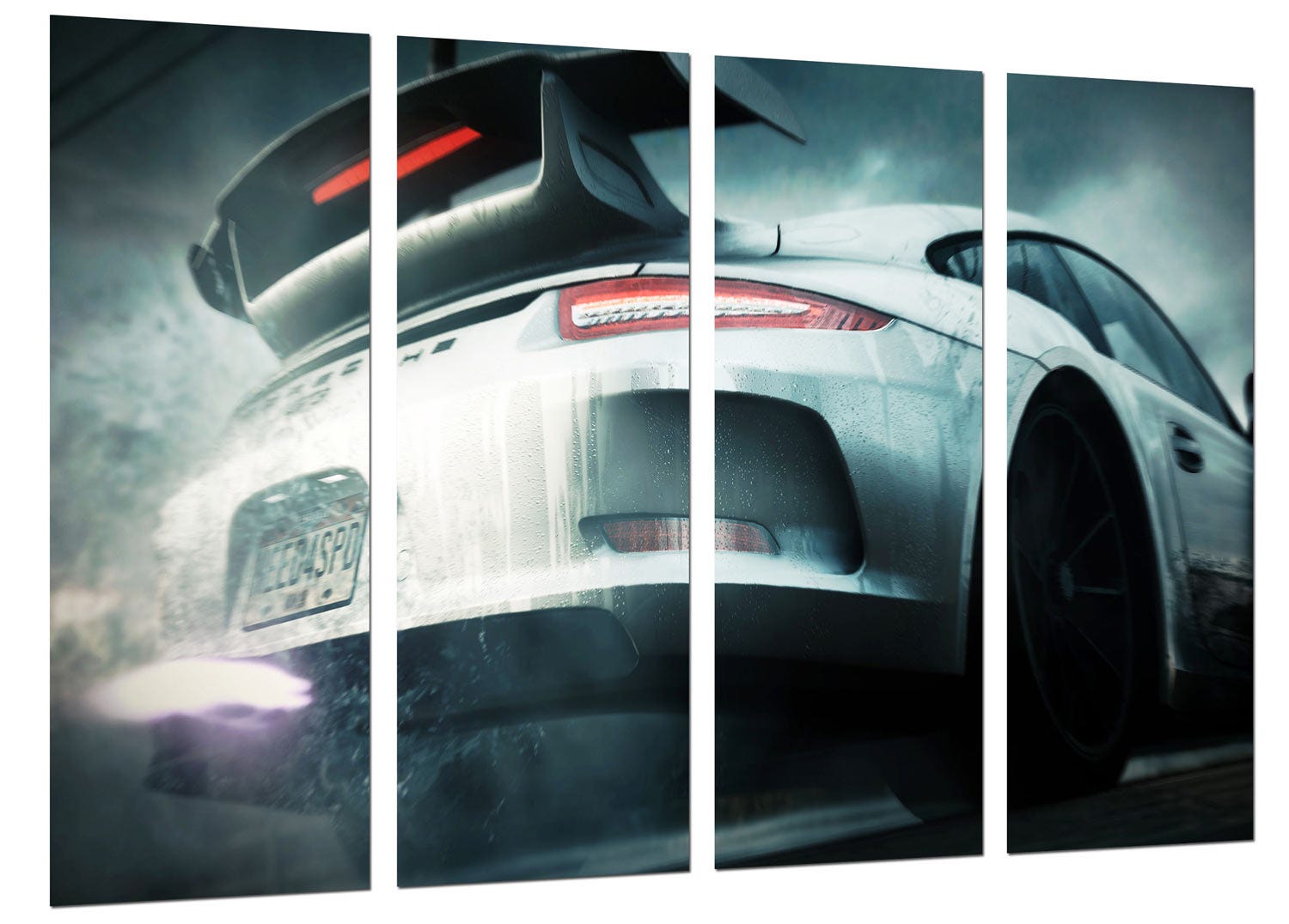 Myrdsio Stampe E Quadri su Tela 5 Pezzi Quadro Moderno, 911 Gt3 Rs Super Car 150×80Cm HD Decorazione Casa Soggiorno Astratto Tela Immagini - con Cornici,Pronto da Appendere Myrdsio Stampe E Quadri su Tela 5 Pezzi Quadro Moderno, 911 Gt3 Rs Super Car 150×80Cm HD Decorazione Casa Soggiorno Astratto Tela Immagini - con Cornici,Pronto da Appendere