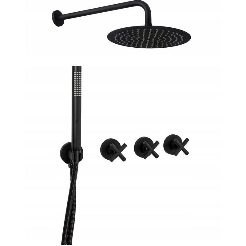 Zestaw Natryskowy REA EXIT Czarny