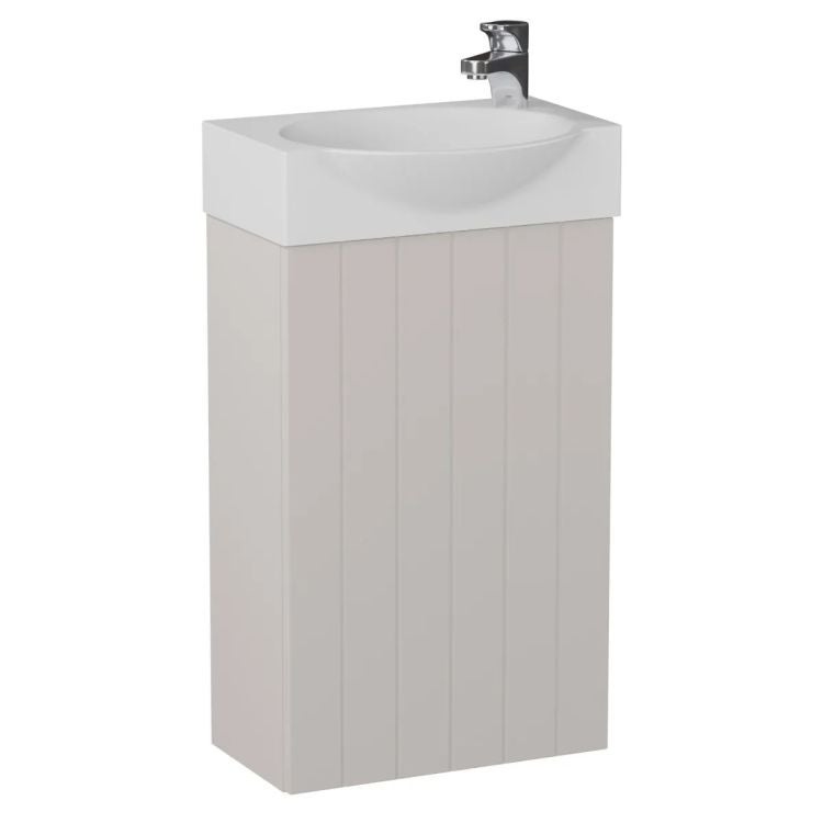 Zestaw Szafka z umywalką DIA 40 cm kaszmir półmat bez baterii