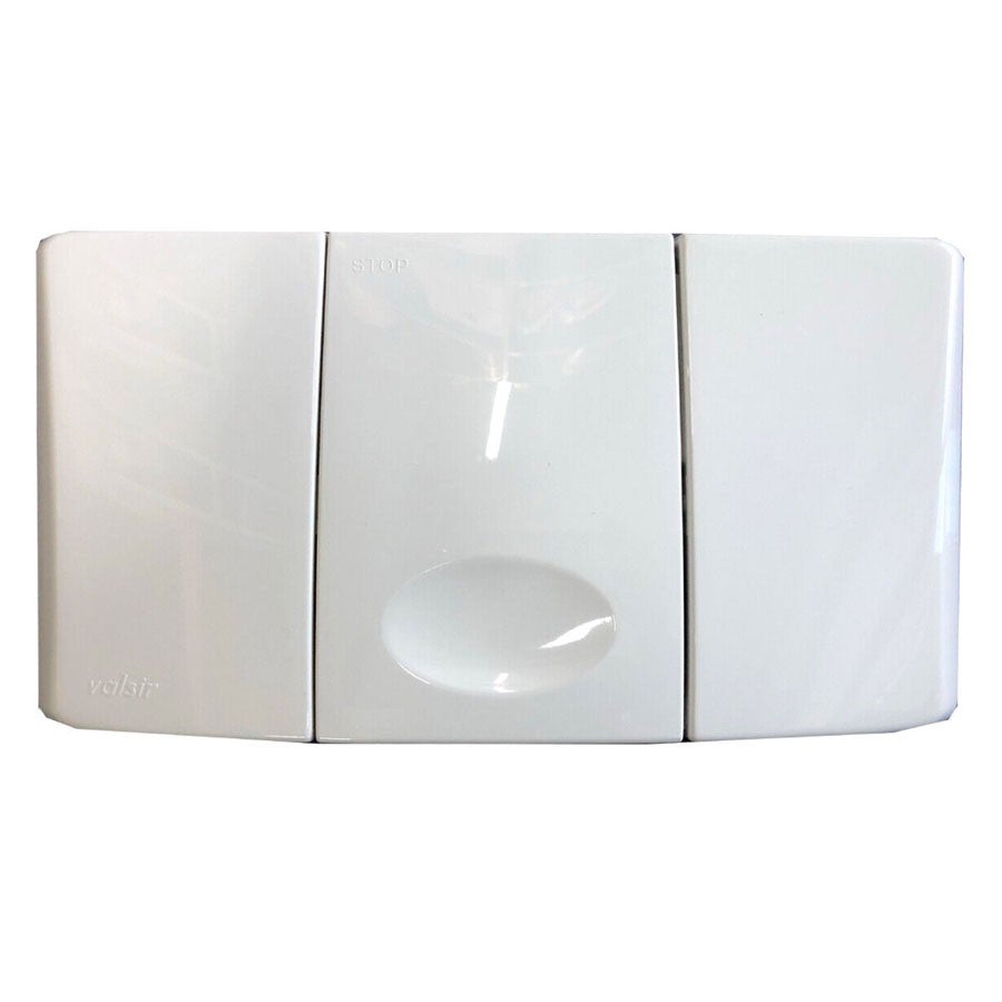 Plaque De Commande Blanche Medusa Pour Radiateur - Marque Valsir - Modèle FONCH804001