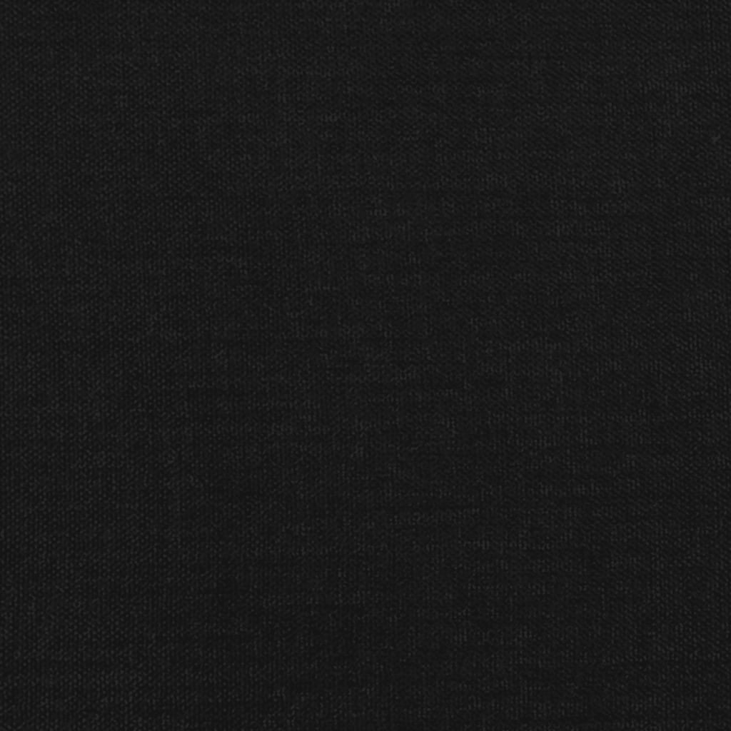 Cadre de lit sans matelas noir 180 x 200 cm tissu - 8