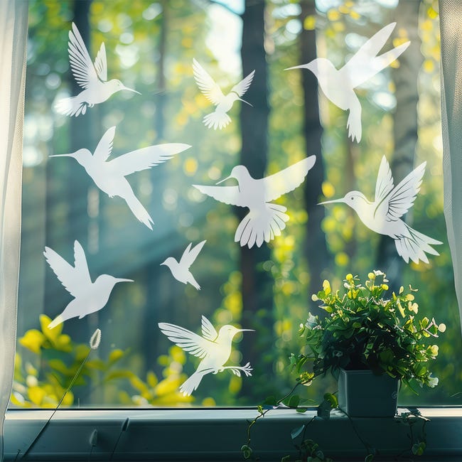 Stickers Anti Collision Oiseaux Swiftctrl Autocollants Anti-Collision Pour Oiseaux Fenêtre Protection Vitres Oiseaux Stickers Anti Collision Oiseaux Swiftctrl Autocollants Anti-Collision Pour Oiseaux Fenêtre Protection Vitres Oiseaux