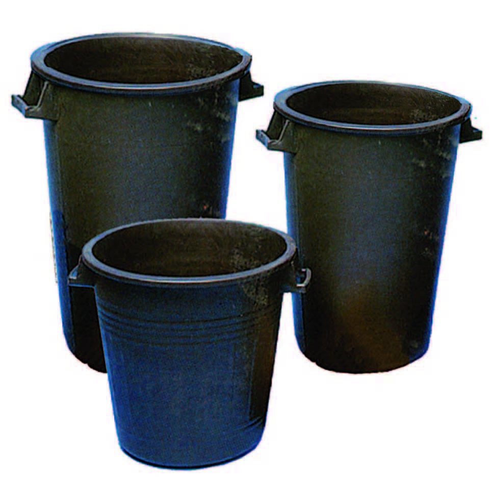 Poubelle InterDesign Mono 4 Pièces - Noir - 9,5 L - Design Moderne Pour Salle De Bain, Bureau, Chambre
