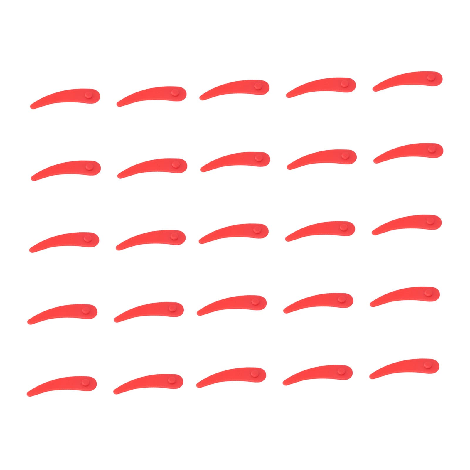 LAME DE TONTE EN ABS DE COULEUR PLASTIQUE POUR TONDEUSE À GAZON DOMESTIQ - 9