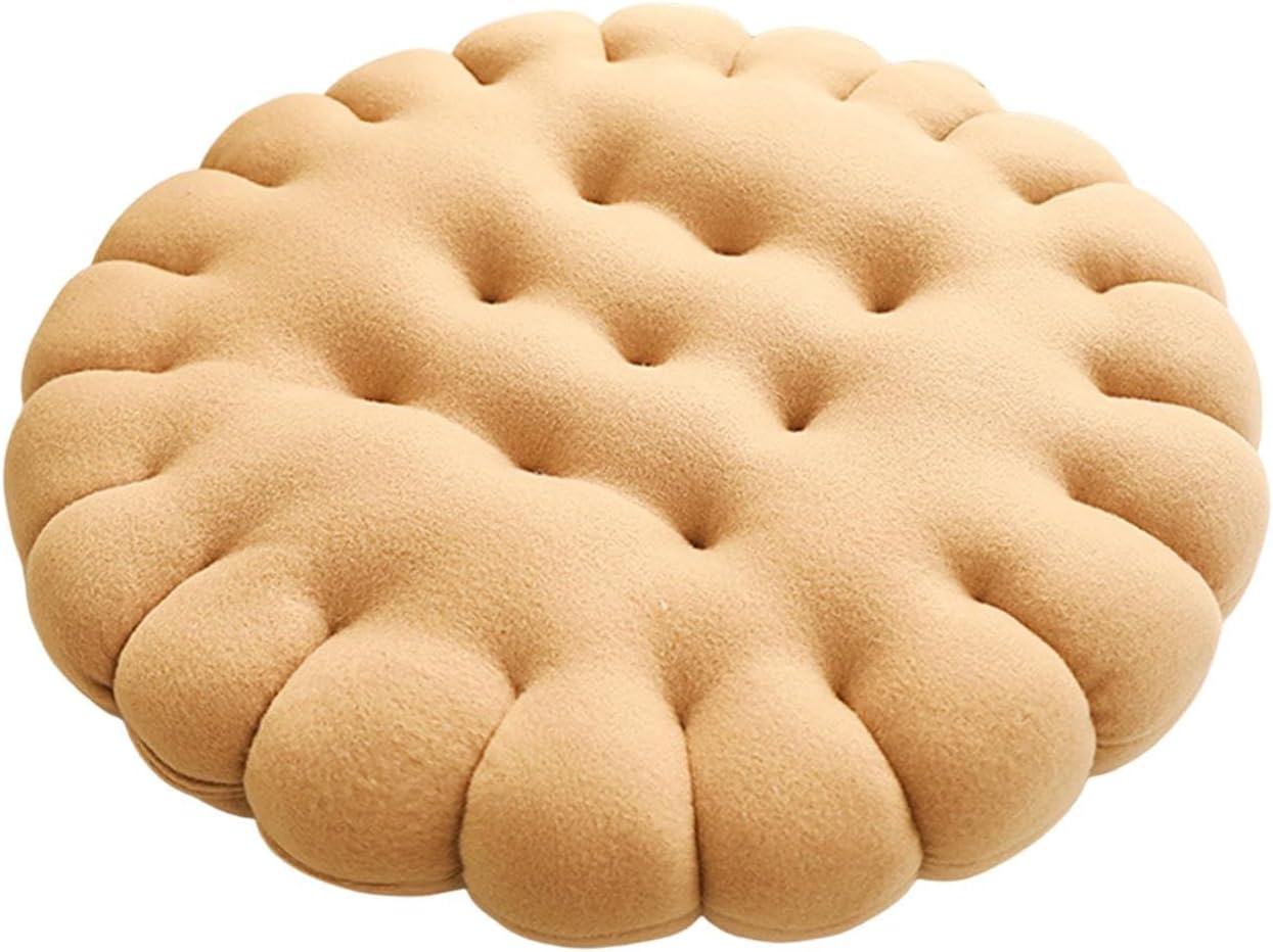 Poduszka w kształcie ciasteczka, prosta poduszka podłogowa, poduszka podłogowa, poduszka na bar, poduszka balkonowa, poduszka na krzesło do medytacji,