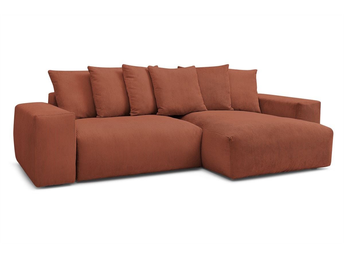 Canapé d'angle réversible convertible coffre VOLTAIRE BOBOCHIC 4 places ...