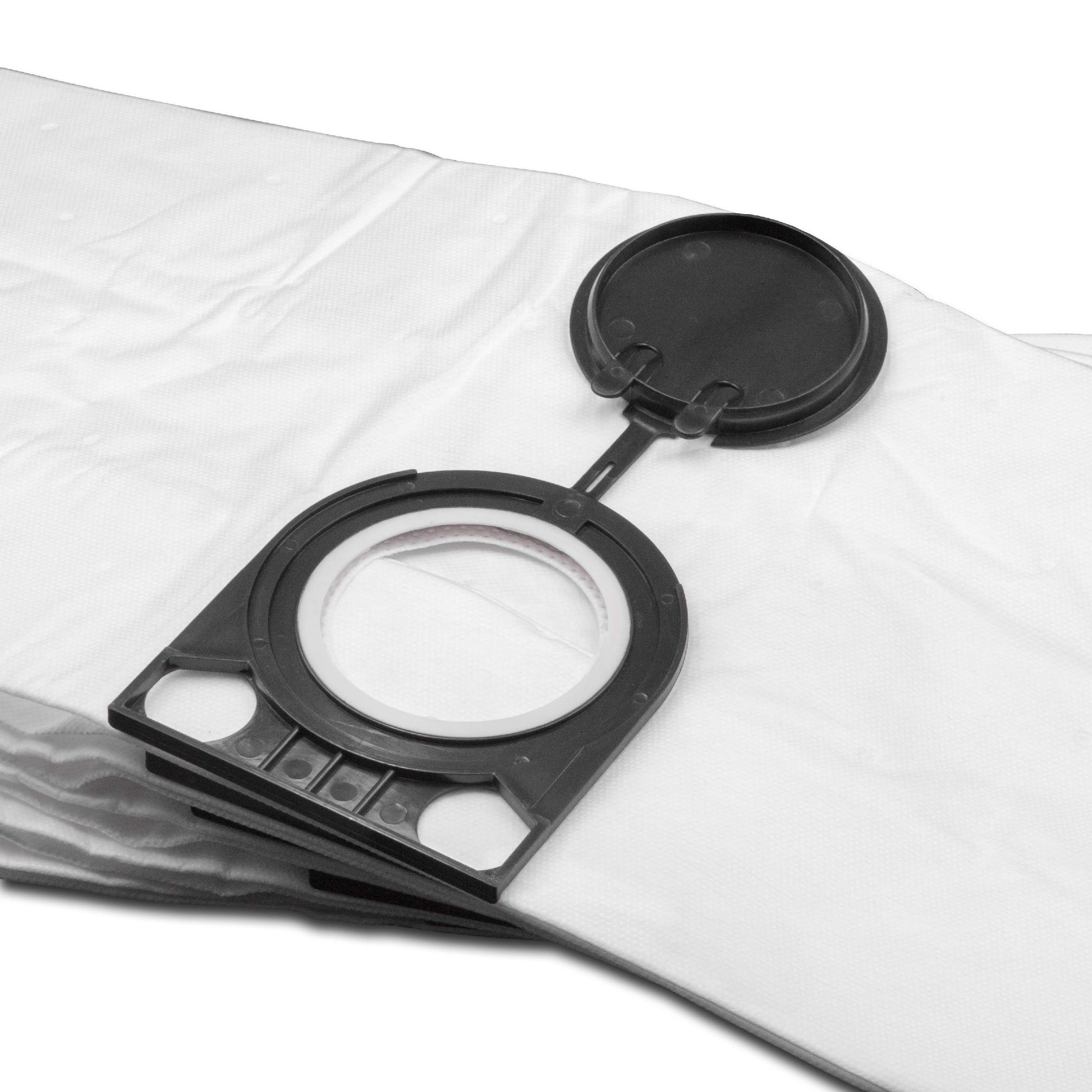 vhbw 20x sacs compatible avec Metabo AS 1200, AS 20 L, ASA 1201 aspirateur - microfibres non tissées, blanc - 2