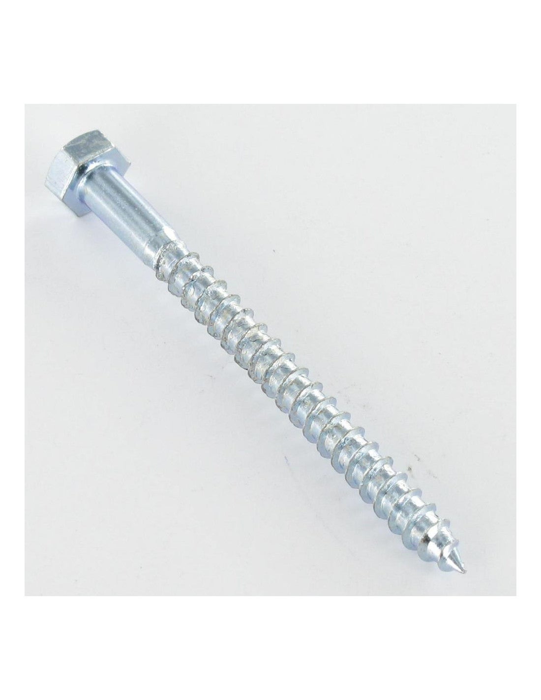 Tirefonds 10X100 Acier zingué-10 pièces - 2