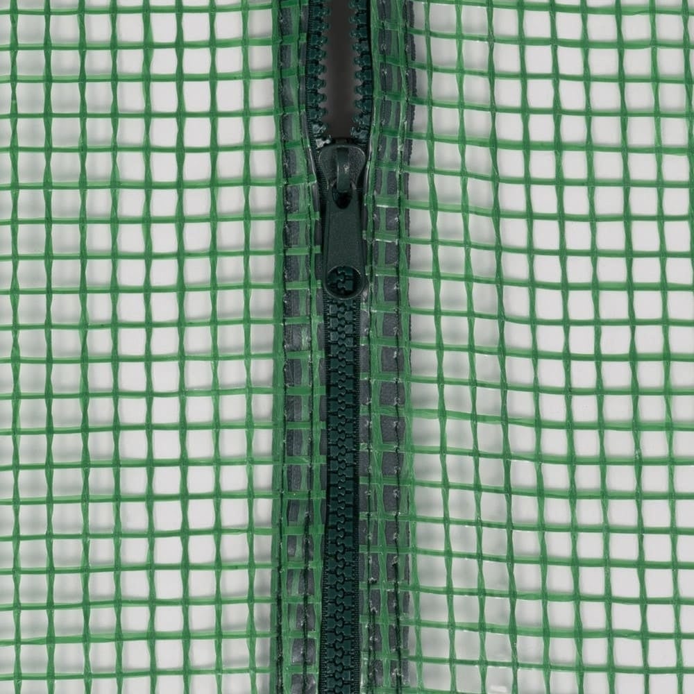 Bâche de rechange pour serre tunnel 140g/m² - 3 x 6 m - 18 m² - Vert - 2